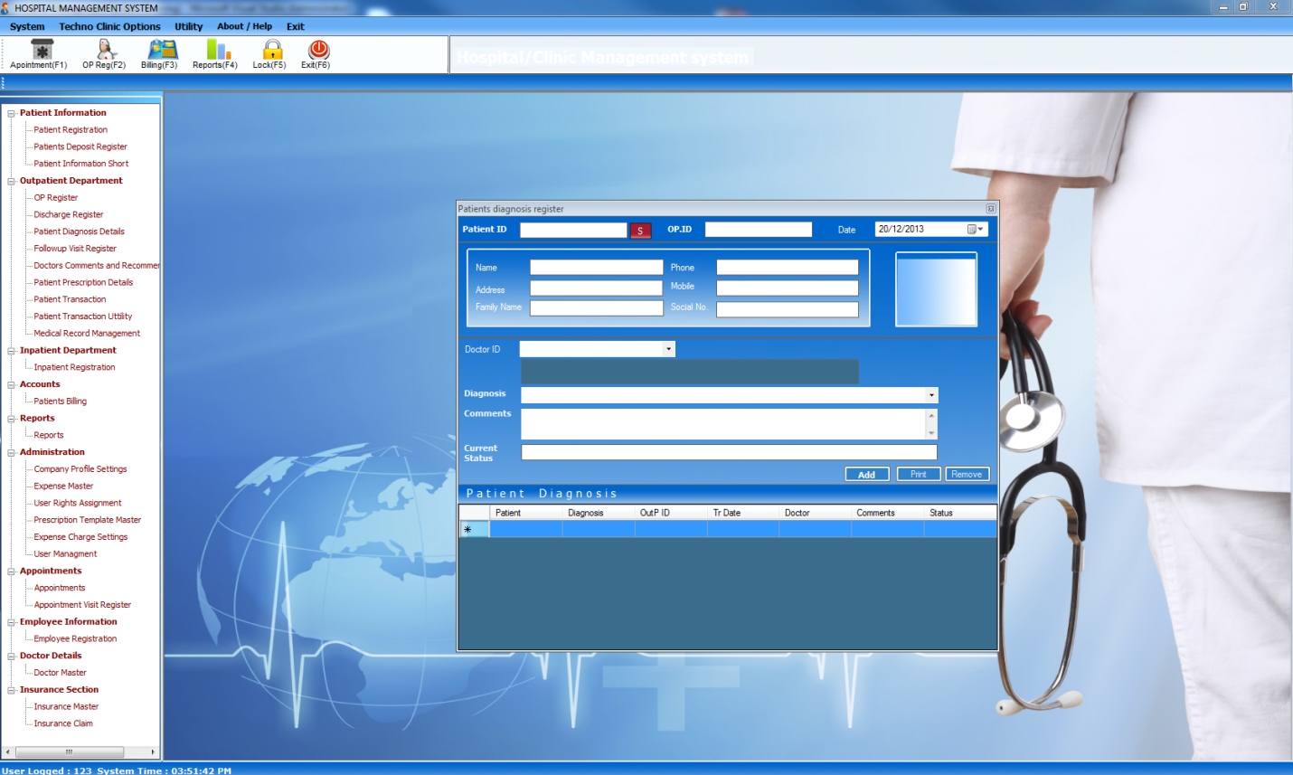 Hospital management system